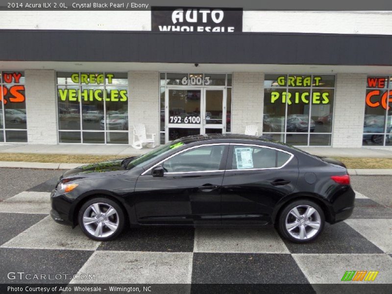 Crystal Black Pearl / Ebony 2014 Acura ILX 2.0L