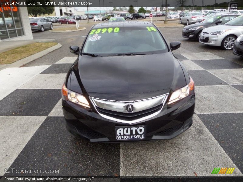 Crystal Black Pearl / Ebony 2014 Acura ILX 2.0L