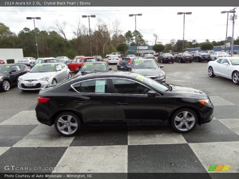 Crystal Black Pearl / Ebony 2014 Acura ILX 2.0L