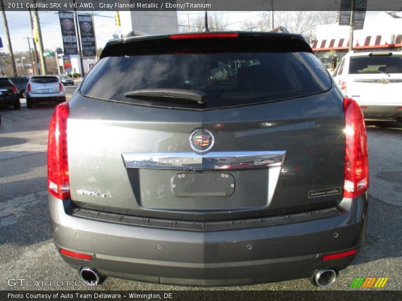 Gray Flannel Metallic / Ebony/Titanium 2011 Cadillac SRX 4 V6 AWD