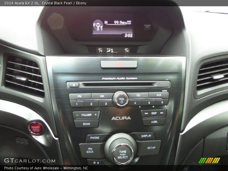 Crystal Black Pearl / Ebony 2014 Acura ILX 2.0L
