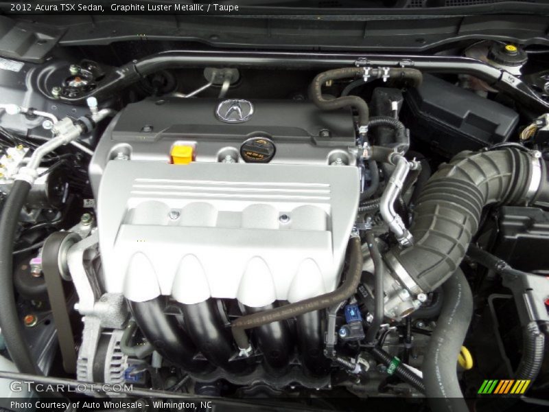Graphite Luster Metallic / Taupe 2012 Acura TSX Sedan