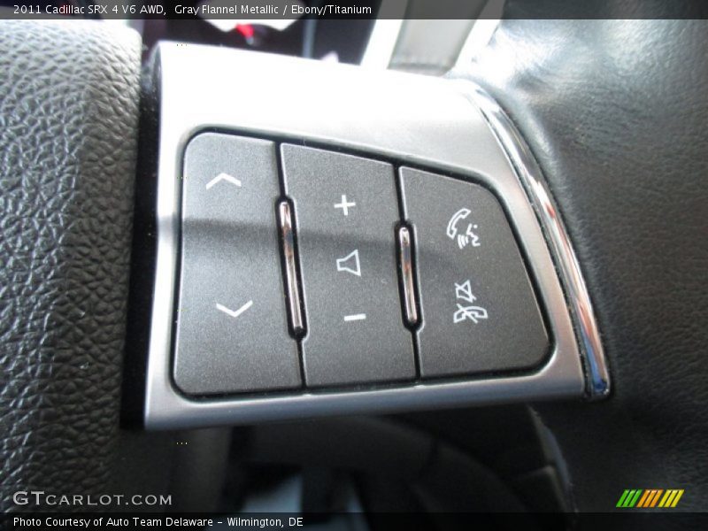 Gray Flannel Metallic / Ebony/Titanium 2011 Cadillac SRX 4 V6 AWD