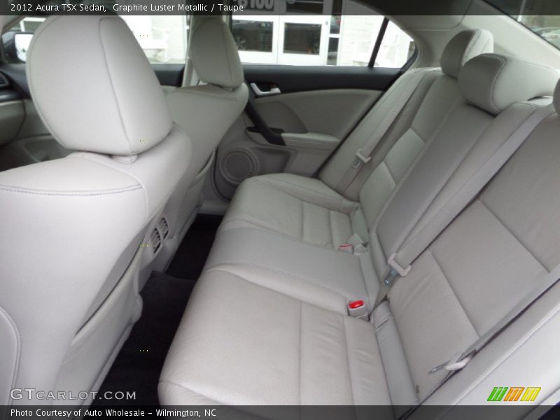 Graphite Luster Metallic / Taupe 2012 Acura TSX Sedan