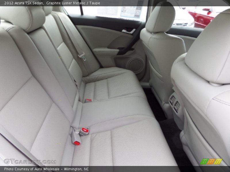 Graphite Luster Metallic / Taupe 2012 Acura TSX Sedan