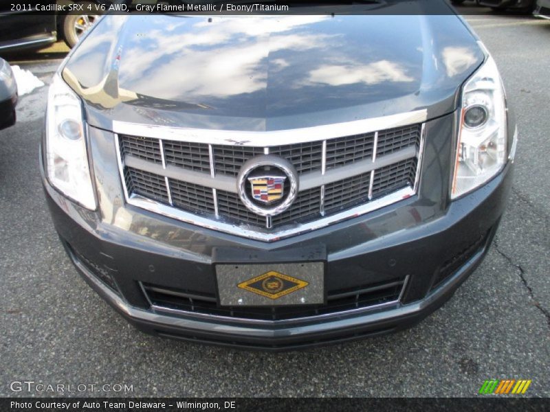 Gray Flannel Metallic / Ebony/Titanium 2011 Cadillac SRX 4 V6 AWD