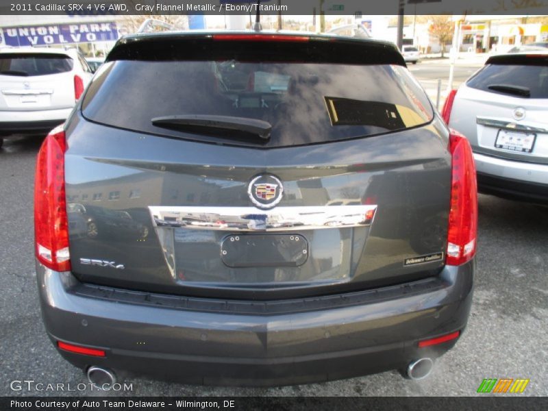 Gray Flannel Metallic / Ebony/Titanium 2011 Cadillac SRX 4 V6 AWD