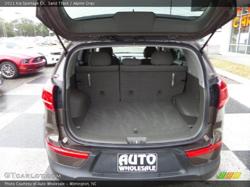 Sand Track / Alpine Gray 2011 Kia Sportage EX