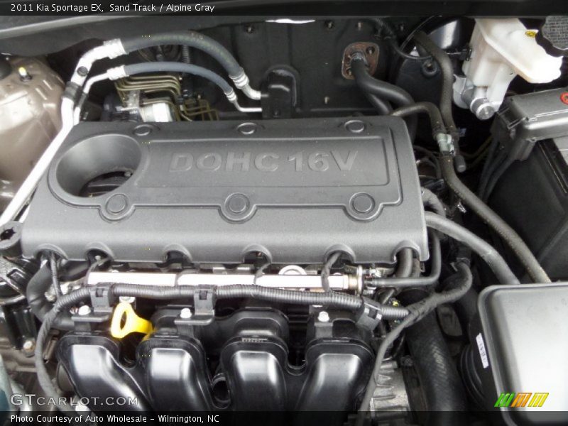 Sand Track / Alpine Gray 2011 Kia Sportage EX