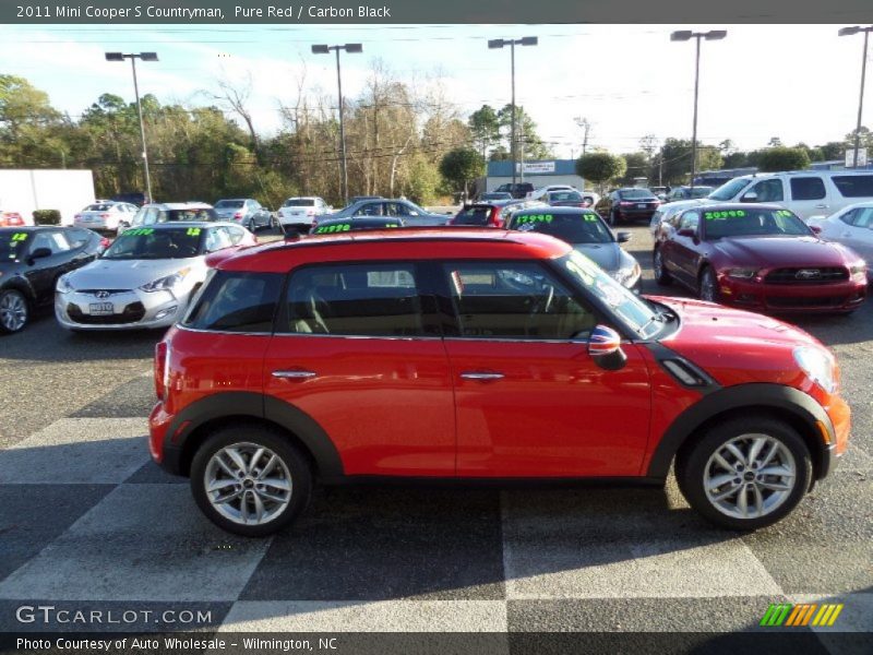 Pure Red / Carbon Black 2011 Mini Cooper S Countryman