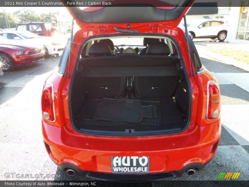 Pure Red / Carbon Black 2011 Mini Cooper S Countryman