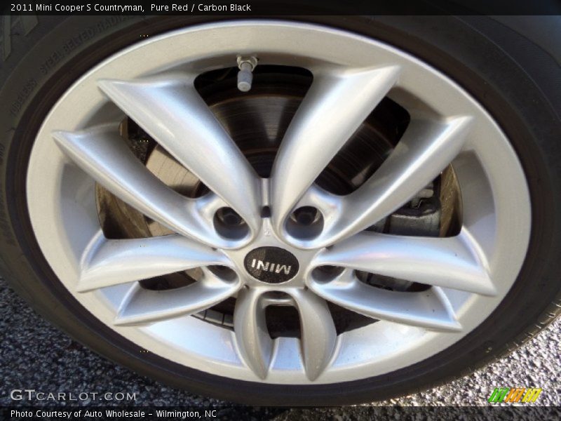 Pure Red / Carbon Black 2011 Mini Cooper S Countryman