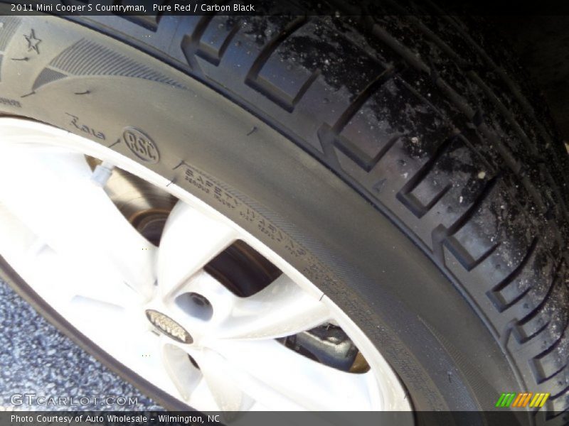 Pure Red / Carbon Black 2011 Mini Cooper S Countryman