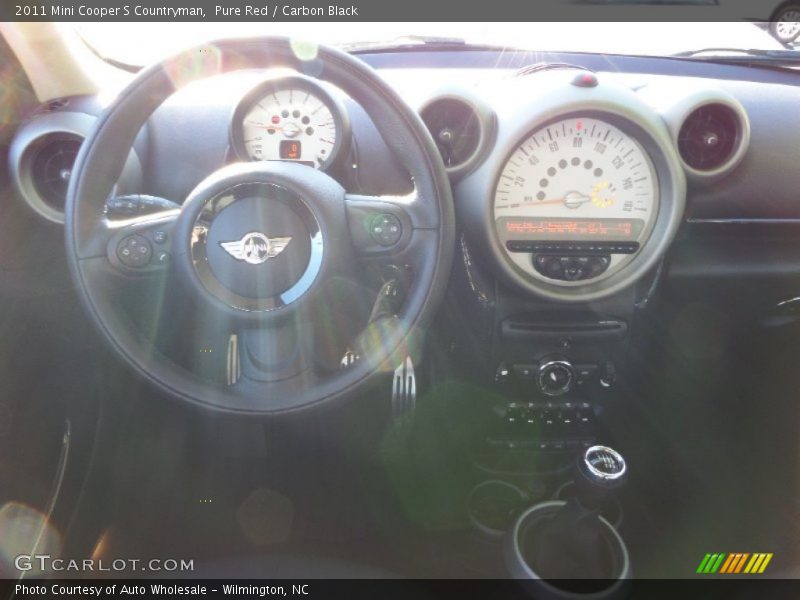 Pure Red / Carbon Black 2011 Mini Cooper S Countryman