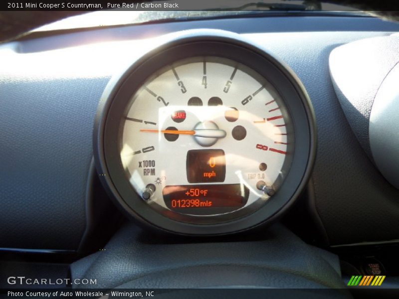 Pure Red / Carbon Black 2011 Mini Cooper S Countryman