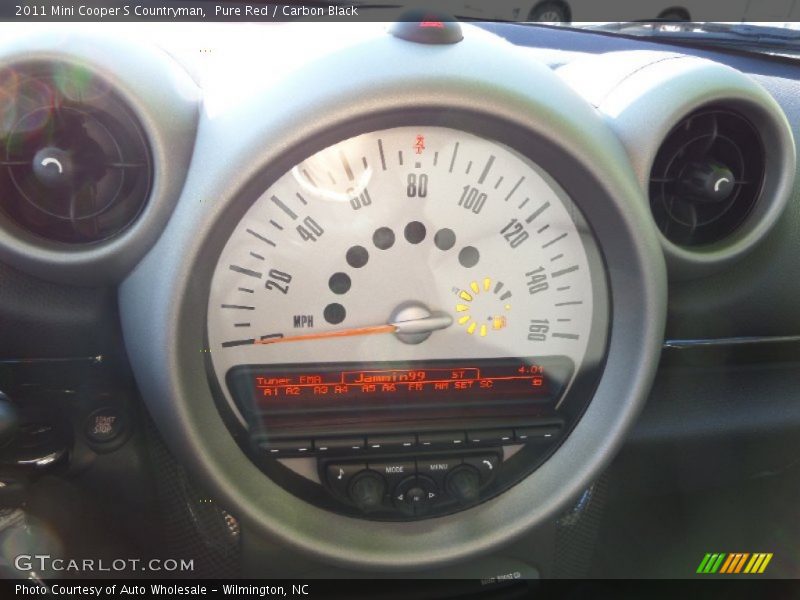 Pure Red / Carbon Black 2011 Mini Cooper S Countryman