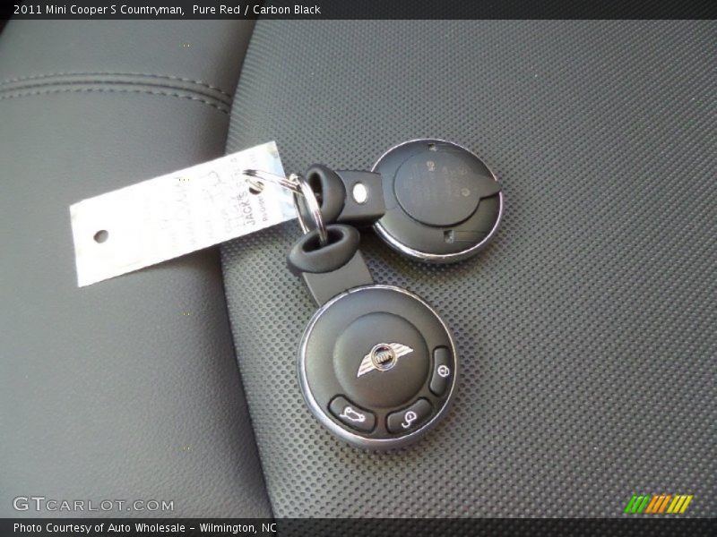 Pure Red / Carbon Black 2011 Mini Cooper S Countryman
