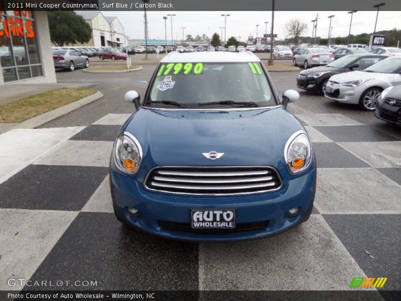 Surf Blue / Carbon Black 2011 Mini Cooper Countryman