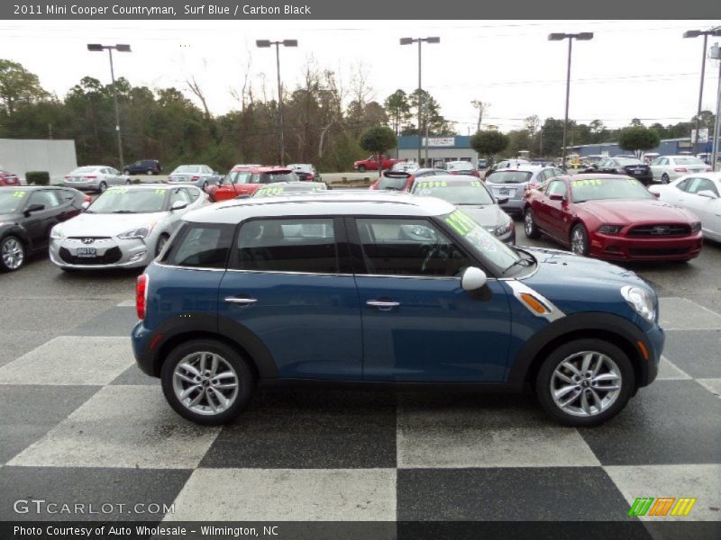 Surf Blue / Carbon Black 2011 Mini Cooper Countryman