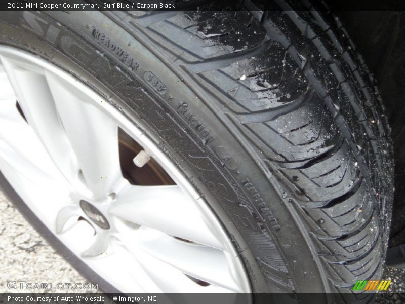 Surf Blue / Carbon Black 2011 Mini Cooper Countryman