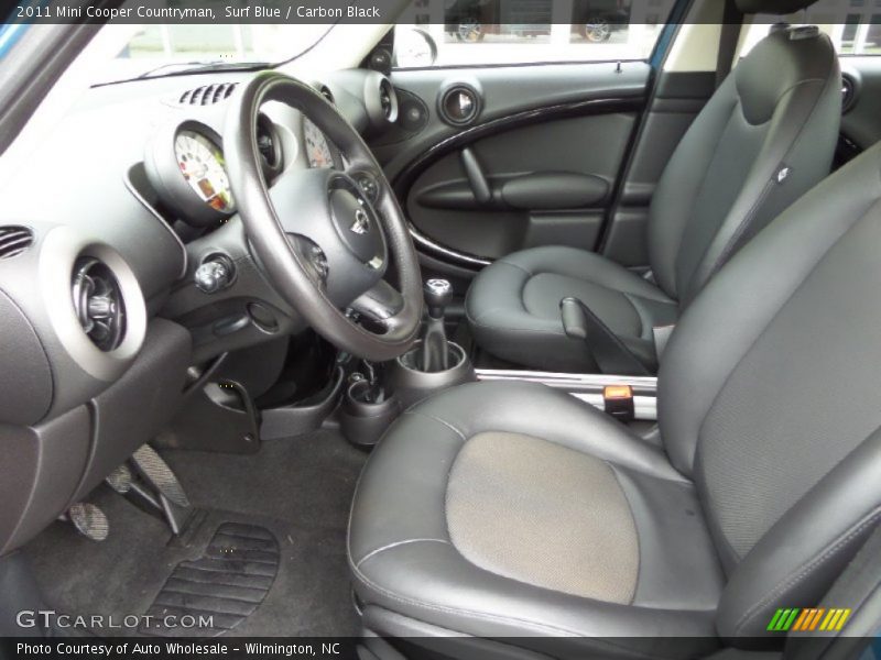 Surf Blue / Carbon Black 2011 Mini Cooper Countryman