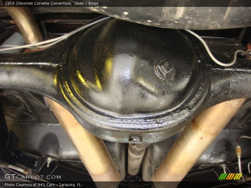 Undercarriage of 1956 Corvette Convertible