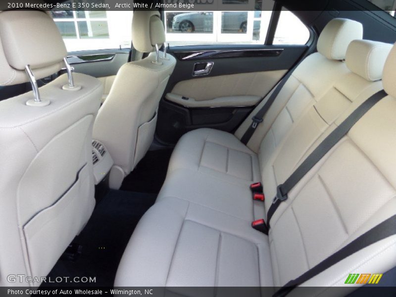 Arctic White / Almond Beige 2010 Mercedes-Benz E 350 Sedan