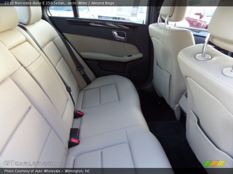 Arctic White / Almond Beige 2010 Mercedes-Benz E 350 Sedan