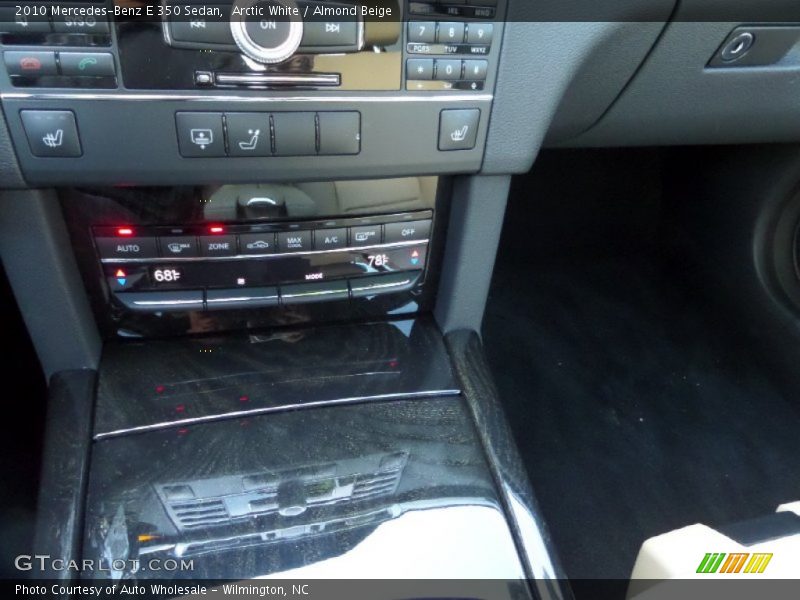 Arctic White / Almond Beige 2010 Mercedes-Benz E 350 Sedan
