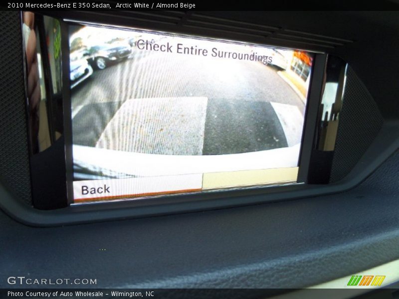 Arctic White / Almond Beige 2010 Mercedes-Benz E 350 Sedan