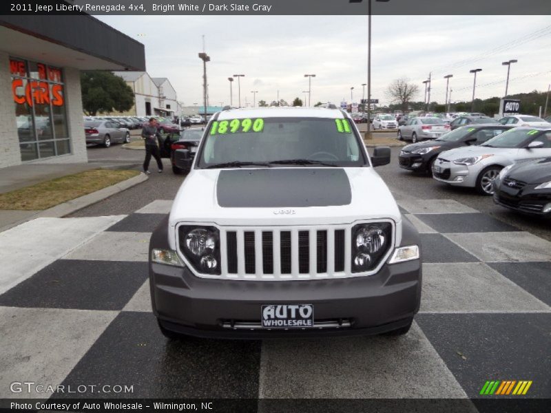 Bright White / Dark Slate Gray 2011 Jeep Liberty Renegade 4x4