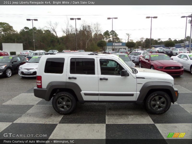 Bright White / Dark Slate Gray 2011 Jeep Liberty Renegade 4x4