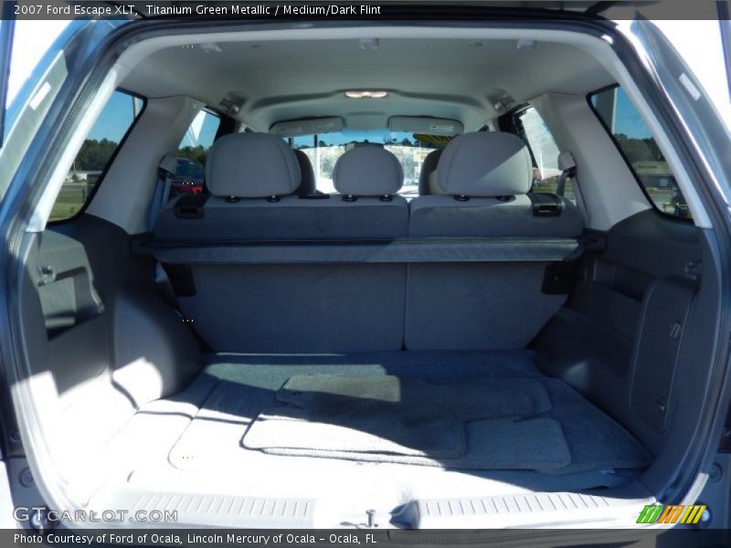 Titanium Green Metallic / Medium/Dark Flint 2007 Ford Escape XLT