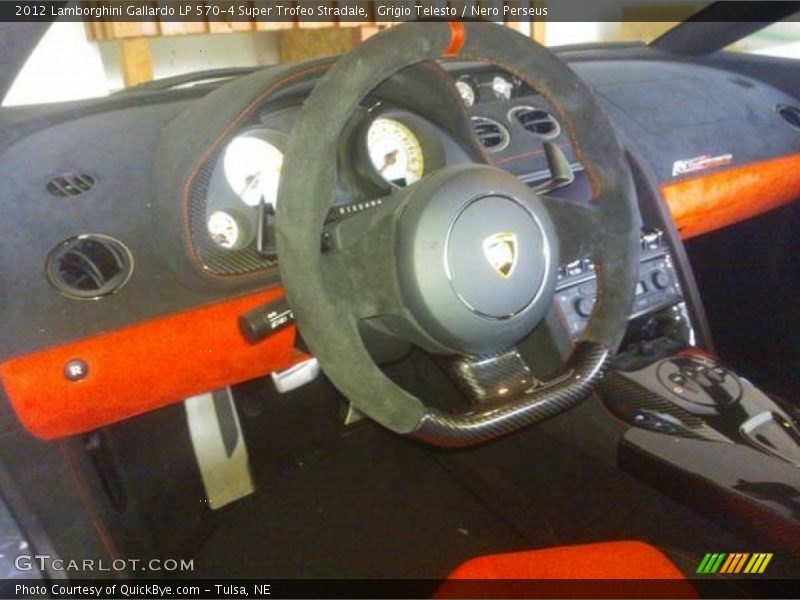Dashboard of 2012 Gallardo LP 570-4 Super Trofeo Stradale