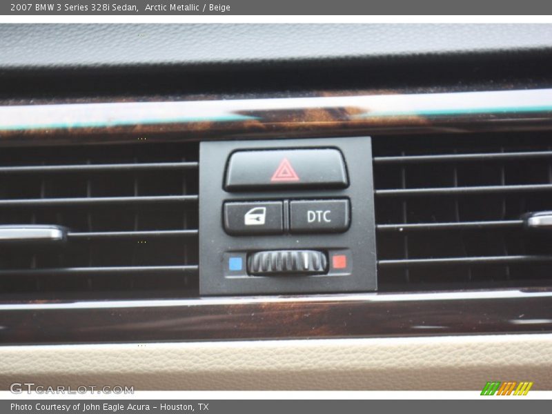 Arctic Metallic / Beige 2007 BMW 3 Series 328i Sedan
