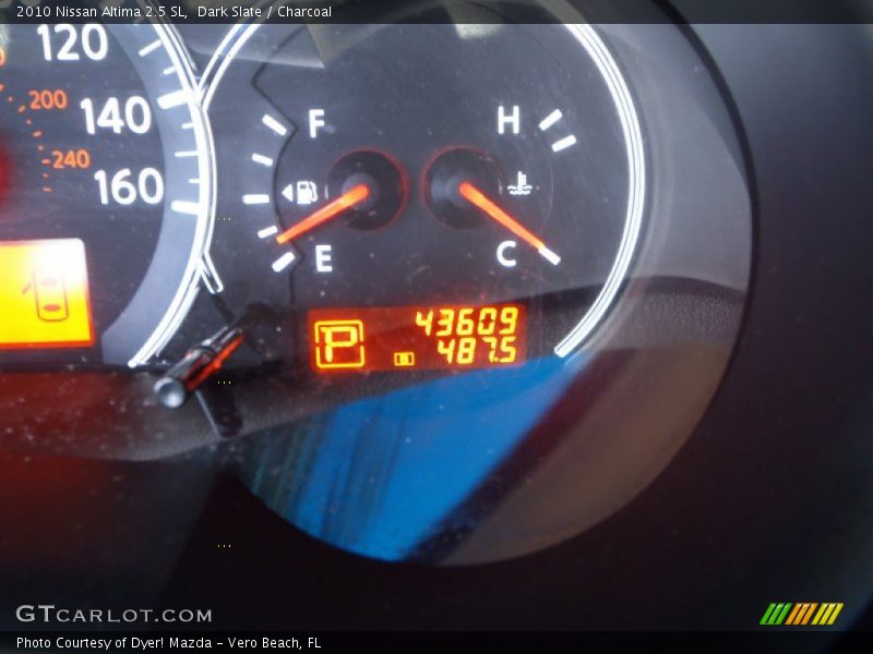 Dark Slate / Charcoal 2010 Nissan Altima 2.5 SL