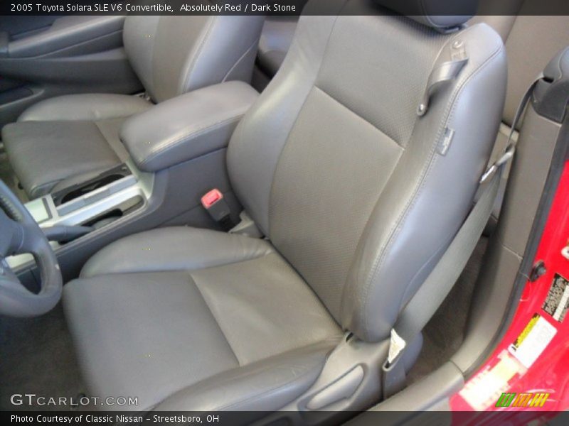Absolutely Red / Dark Stone 2005 Toyota Solara SLE V6 Convertible