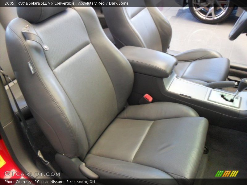 Absolutely Red / Dark Stone 2005 Toyota Solara SLE V6 Convertible
