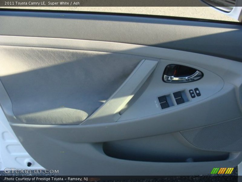 Super White / Ash 2011 Toyota Camry LE