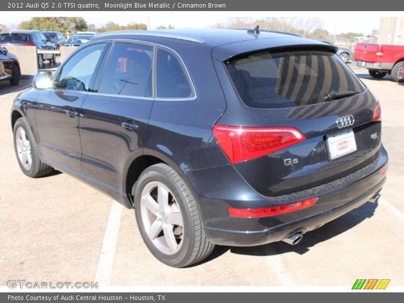 Moonlight Blue Metallic / Cinnamon Brown 2012 Audi Q5 2.0 TFSI quattro