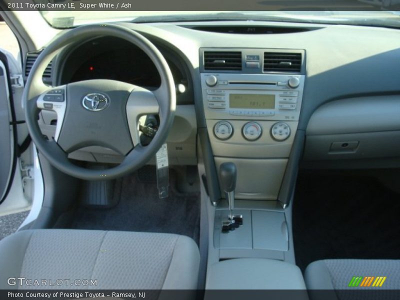 Super White / Ash 2011 Toyota Camry LE