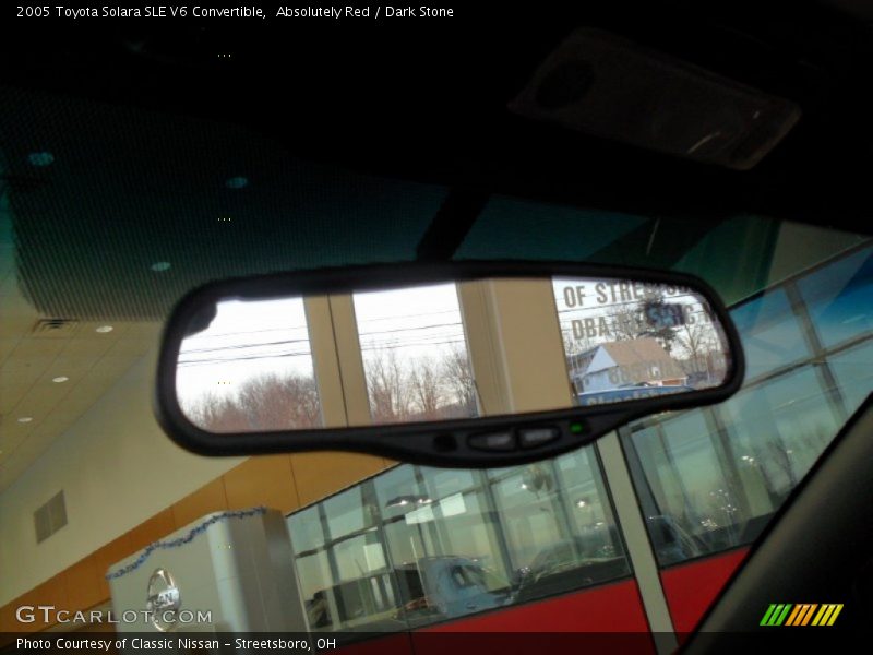 Absolutely Red / Dark Stone 2005 Toyota Solara SLE V6 Convertible
