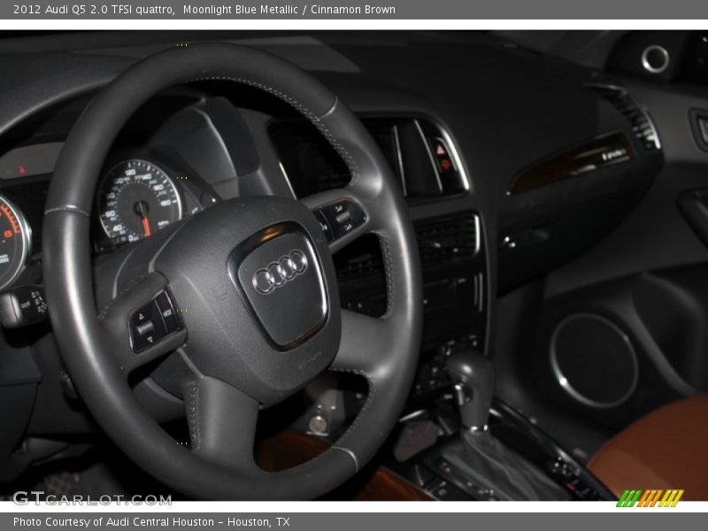 Moonlight Blue Metallic / Cinnamon Brown 2012 Audi Q5 2.0 TFSI quattro