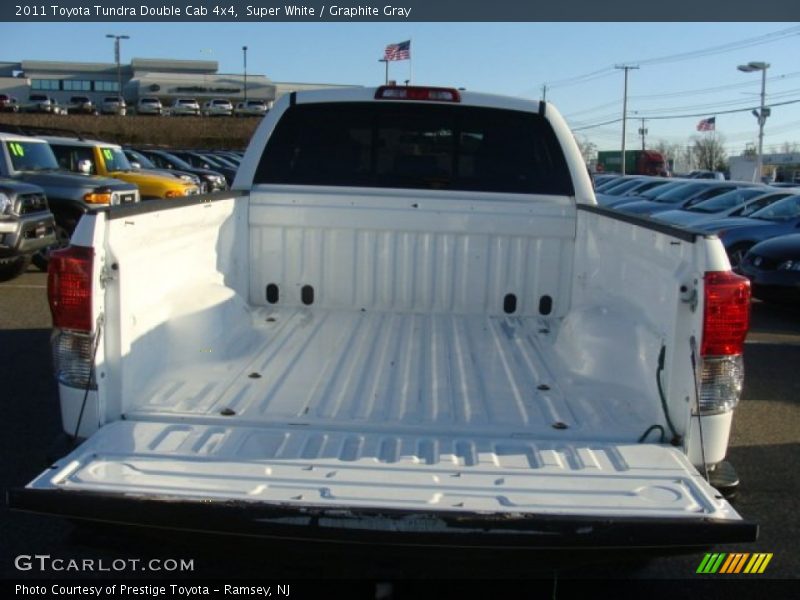 Super White / Graphite Gray 2011 Toyota Tundra Double Cab 4x4