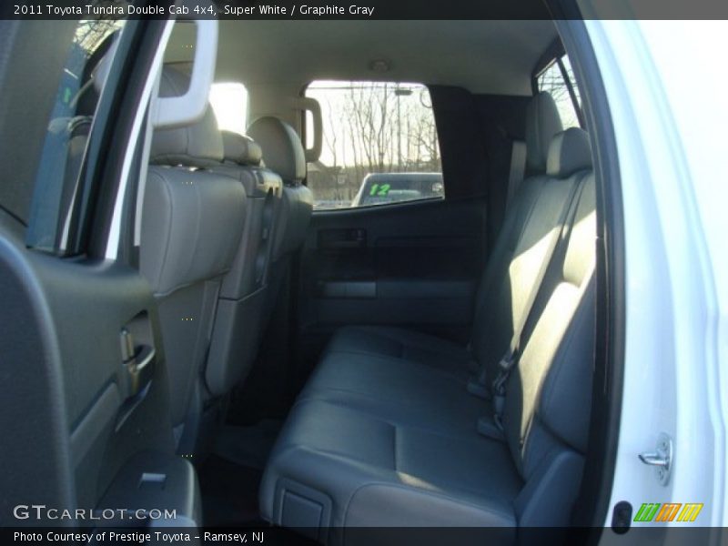 Super White / Graphite Gray 2011 Toyota Tundra Double Cab 4x4
