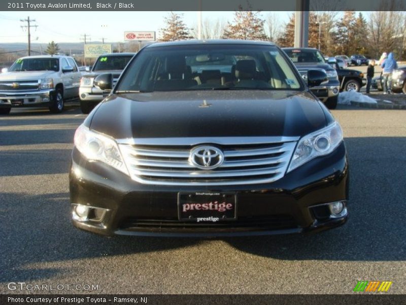 Black / Black 2011 Toyota Avalon Limited