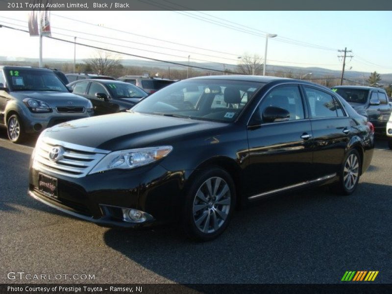 Black / Black 2011 Toyota Avalon Limited