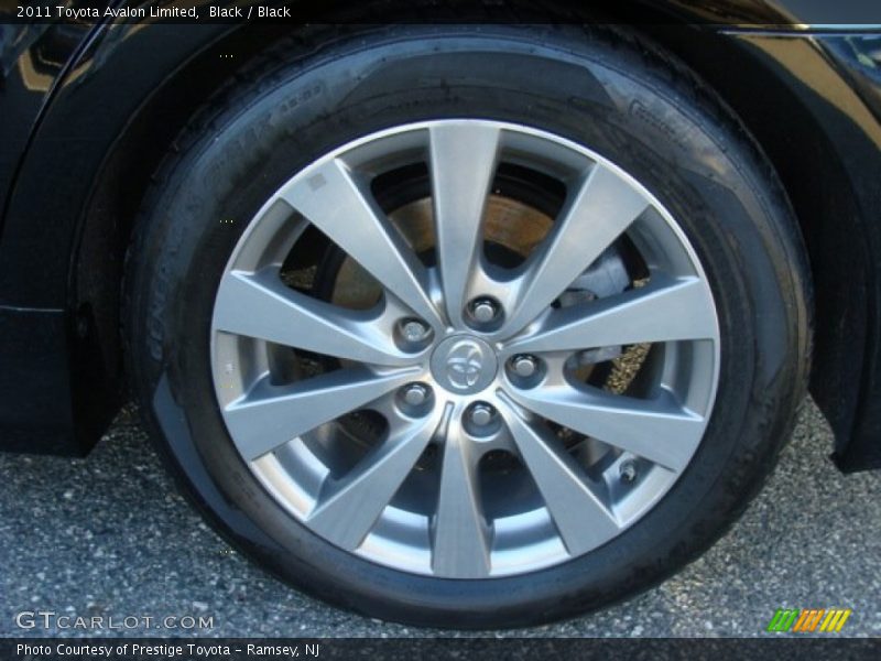 Black / Black 2011 Toyota Avalon Limited