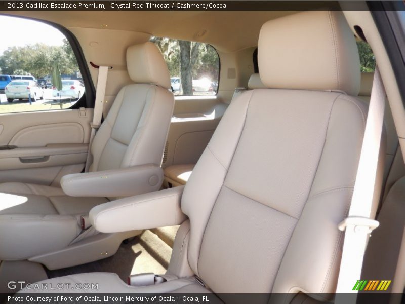 Rear Seat of 2013 Escalade Premium