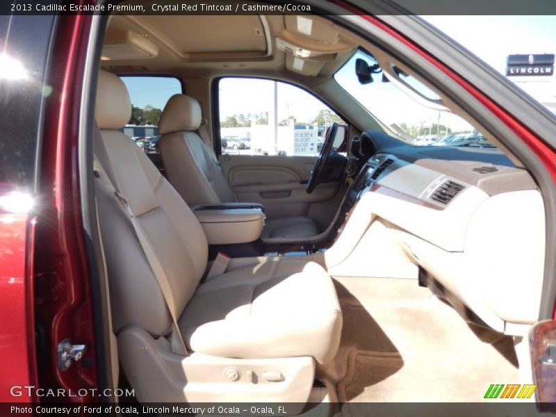 Crystal Red Tintcoat / Cashmere/Cocoa 2013 Cadillac Escalade Premium